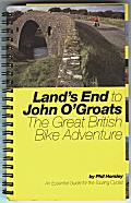 Picture of the front cover of the book "Lands End to John O' Groats - the great British bike adventure"