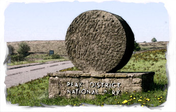 Photograph of Peak District boundary stone